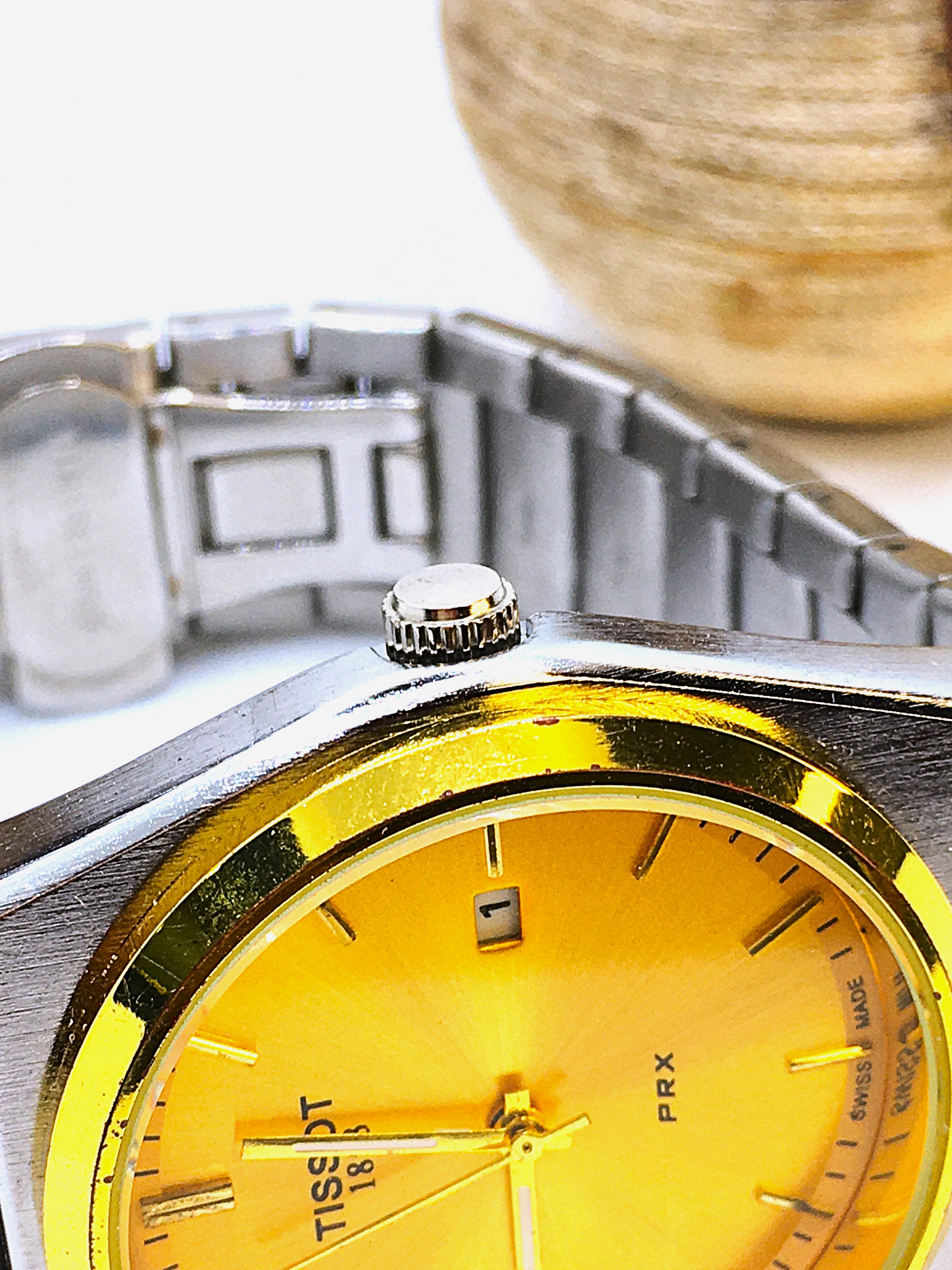 Tissot PRX 1853 golden dial