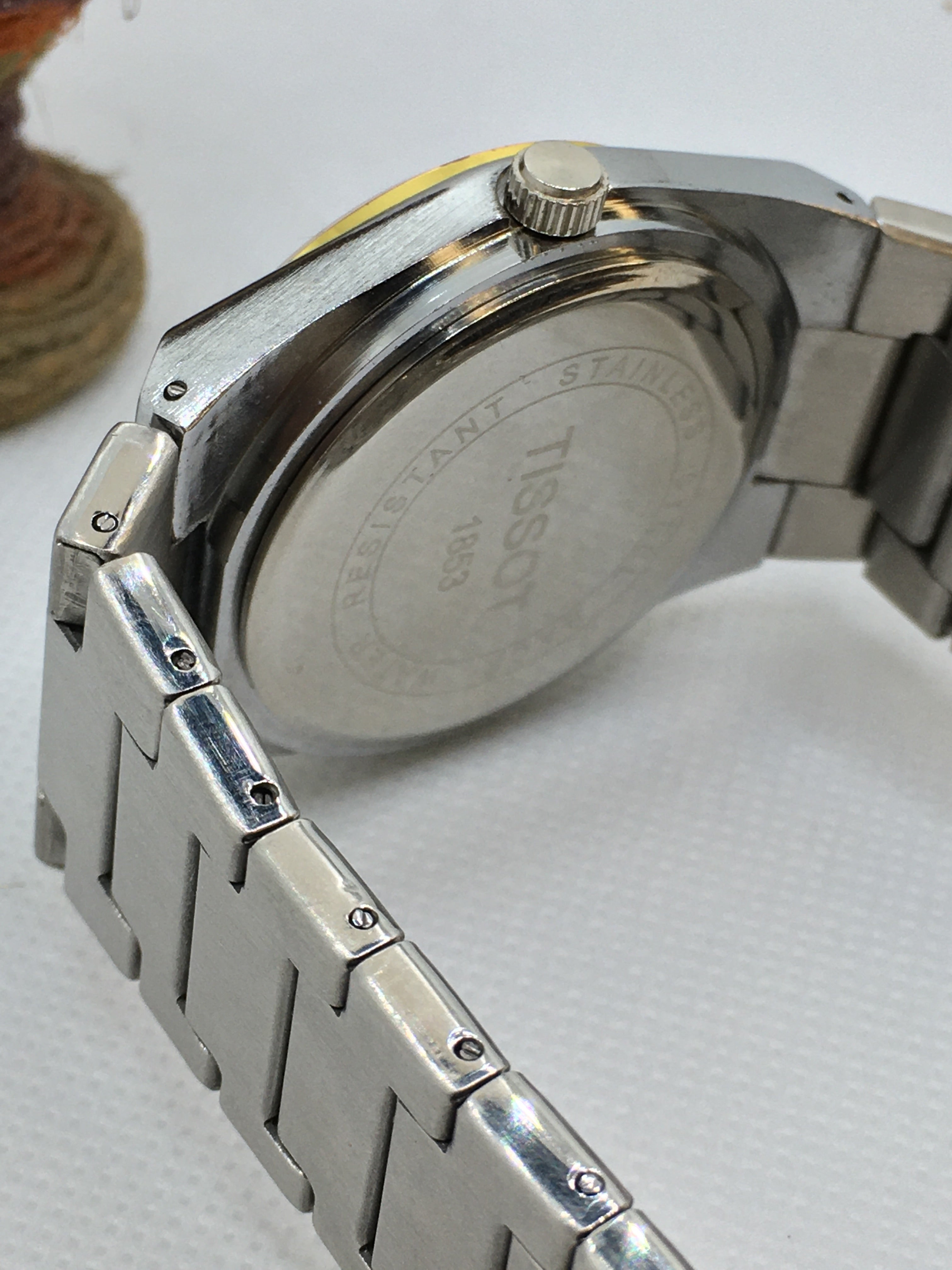 Tissot PRX 1853 golden dial