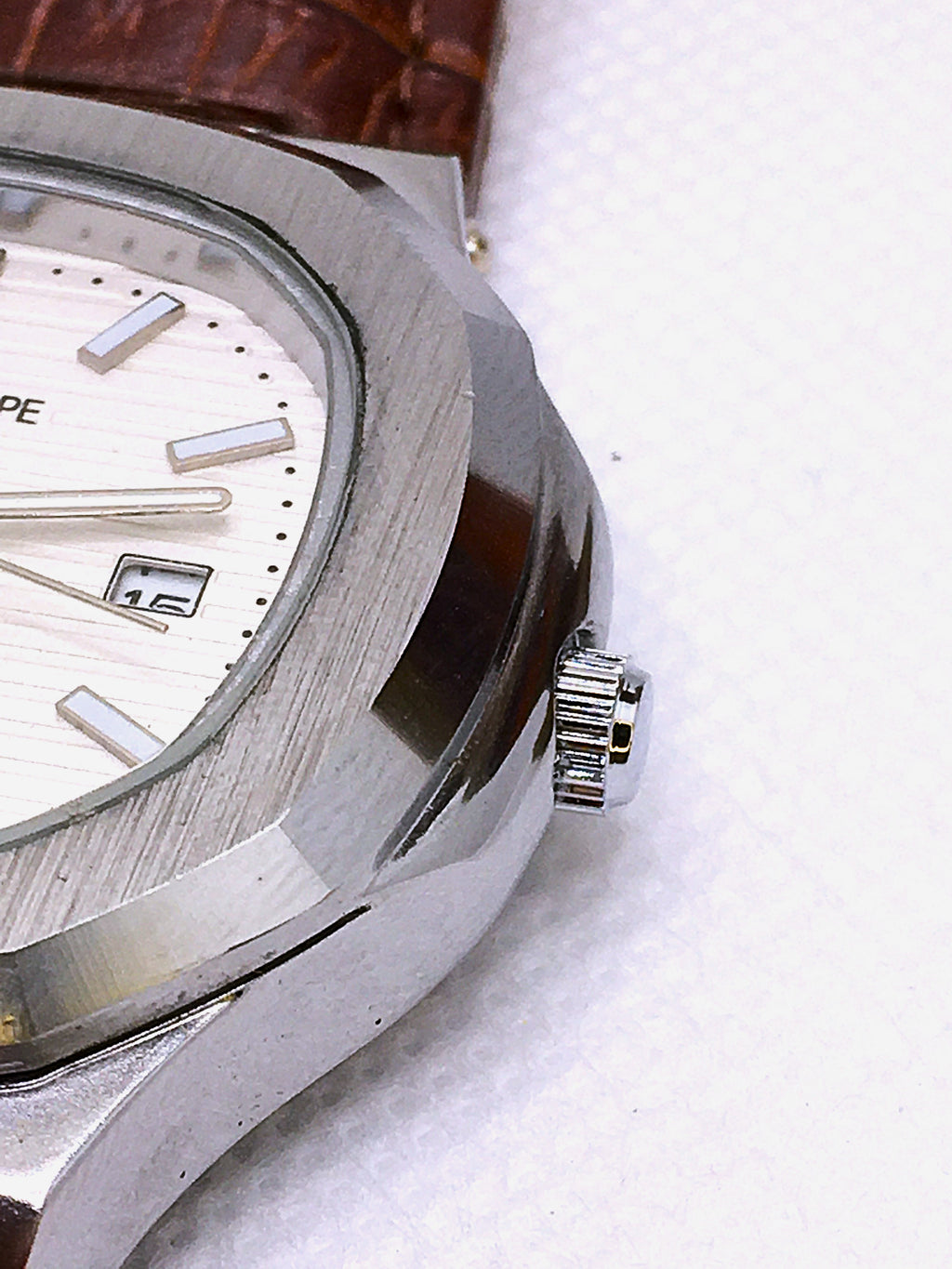 Patek Philippe Nautilus ( Leather Strap)