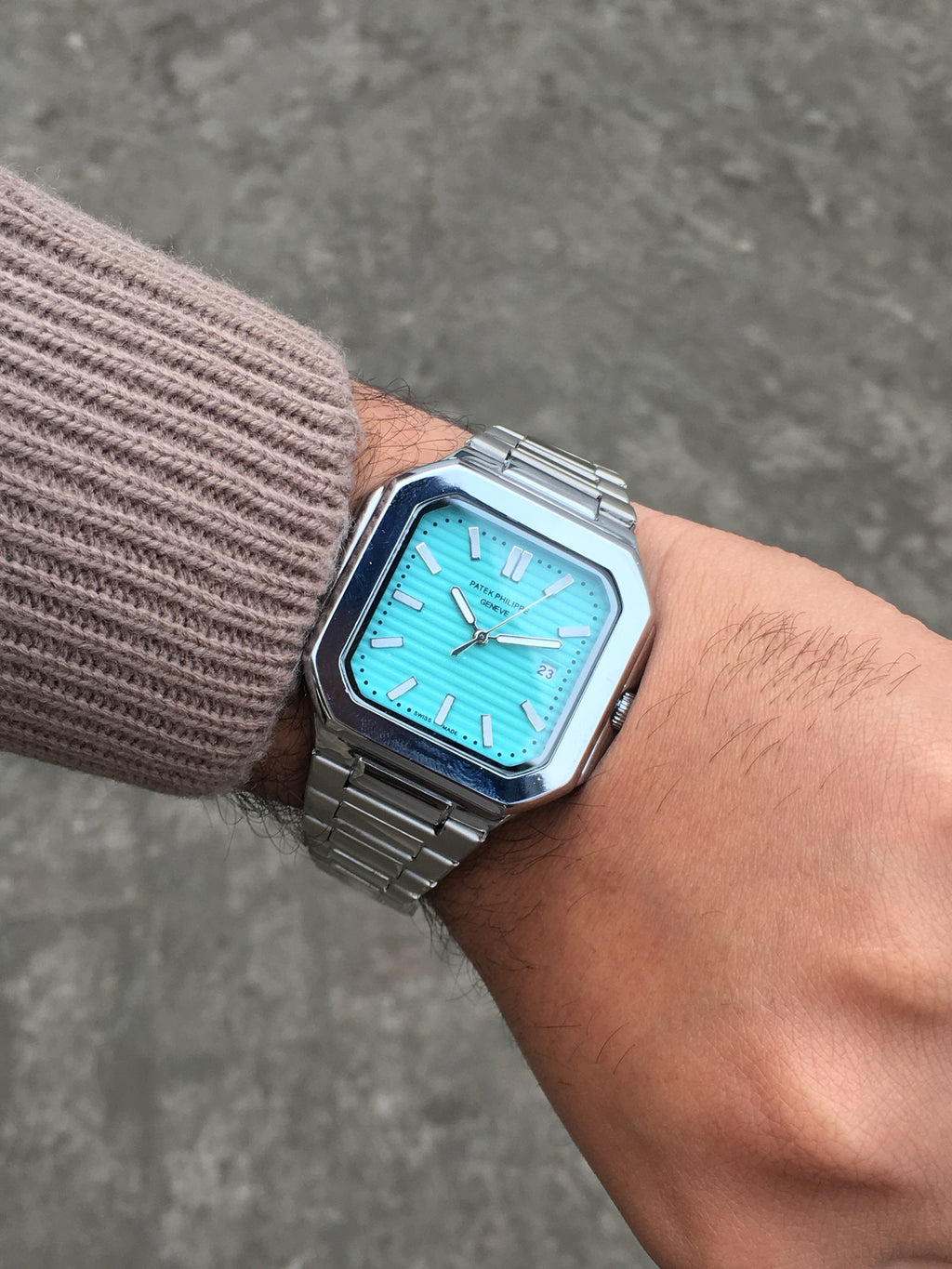 Patek Phillips Square Dial