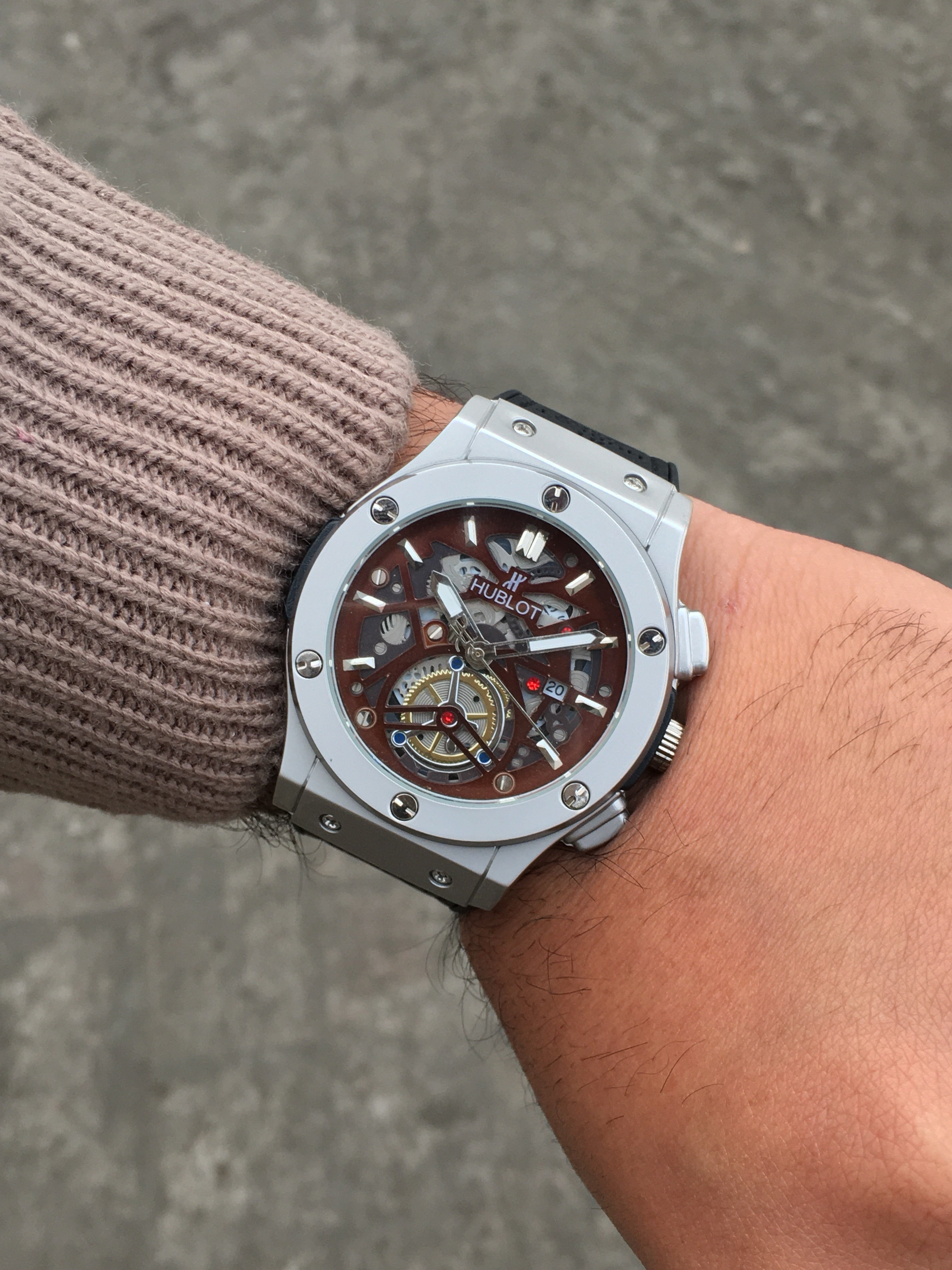 Hublot Skeleton Dial