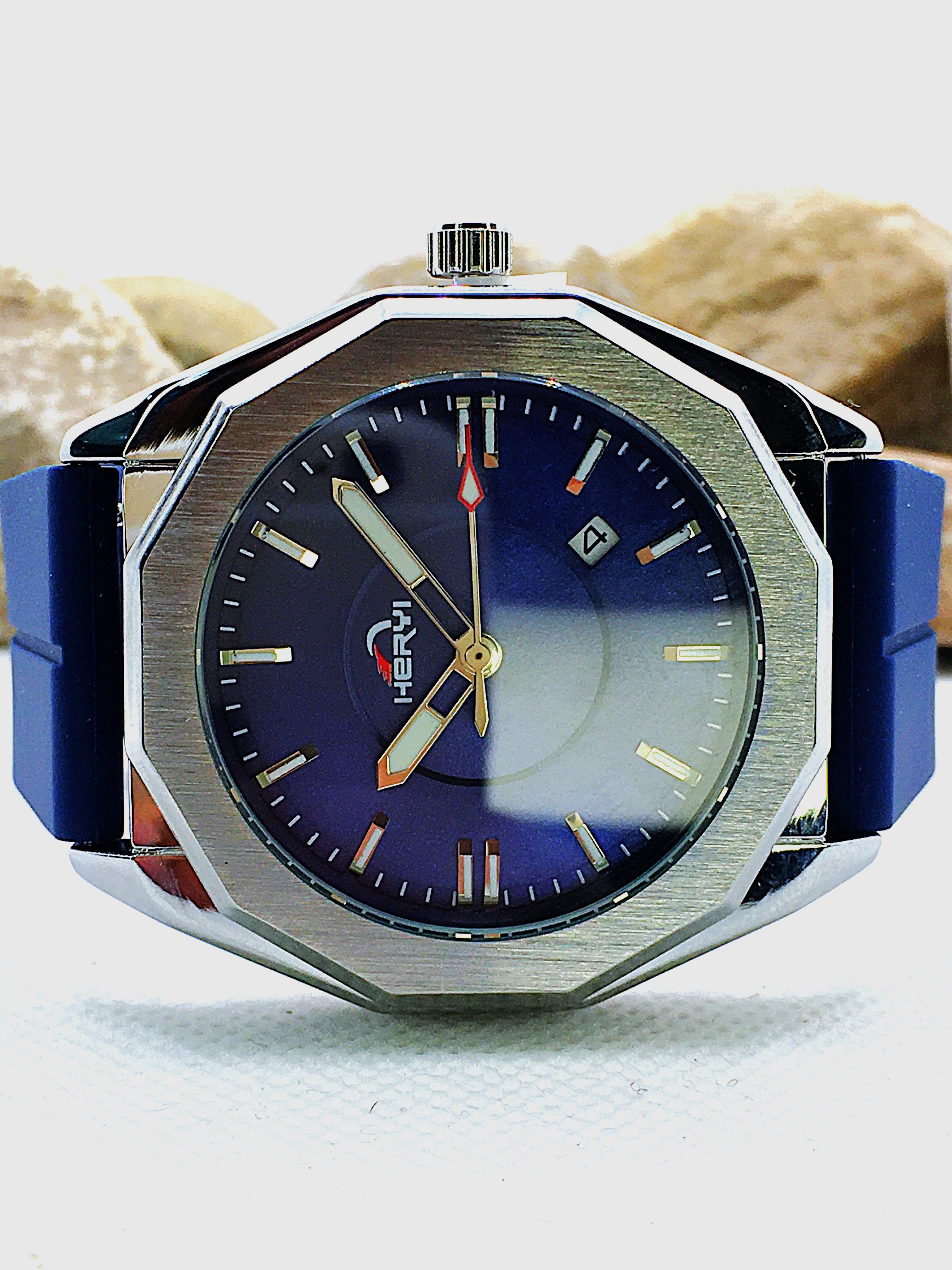 Heryi magnetic strap blue dial
