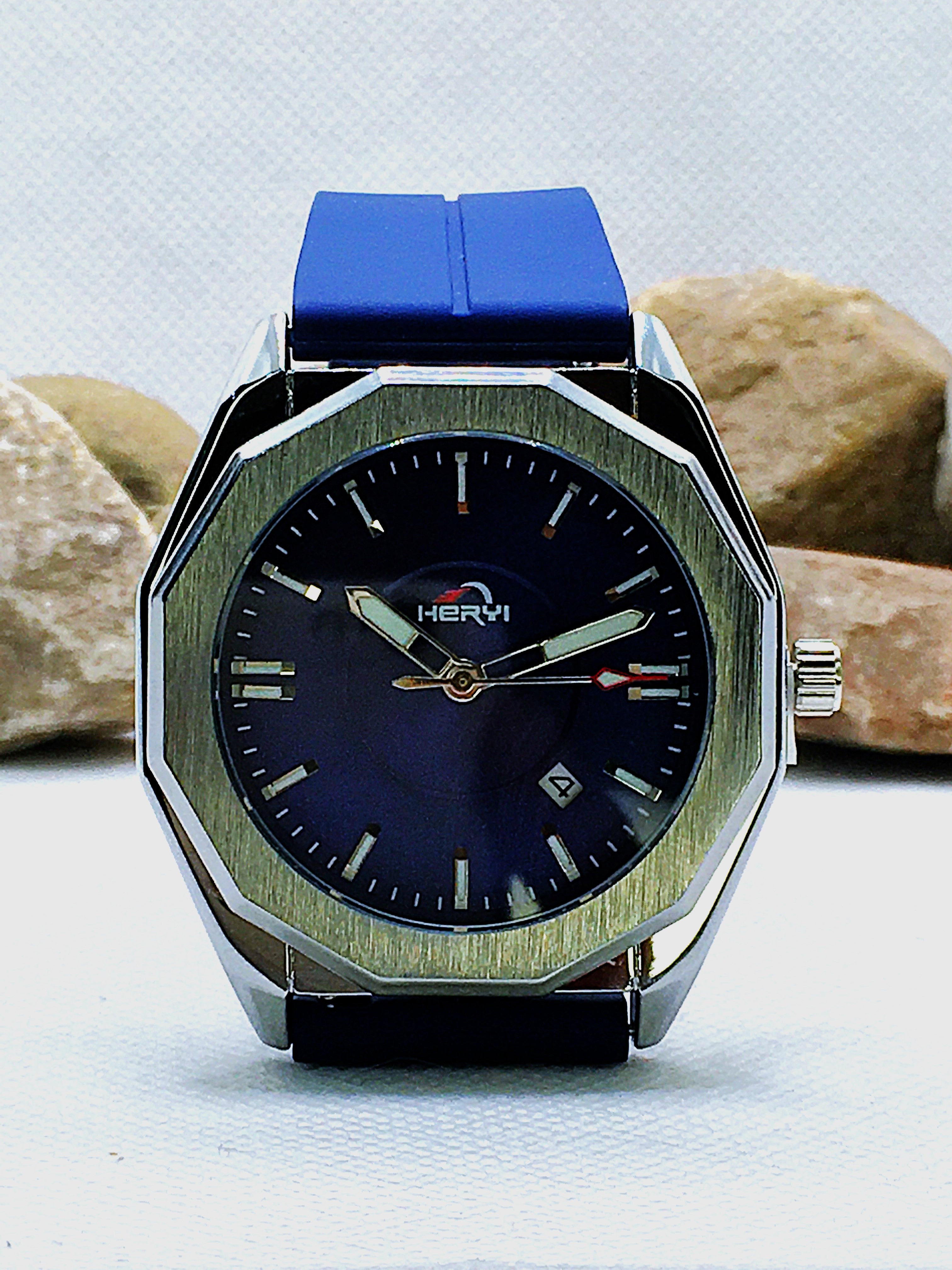 Heryi magnetic strap blue dial